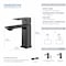 Kibi Mirage Single Handle Bathroom Vanity Sink Faucet KBF1001MB - alternate 5